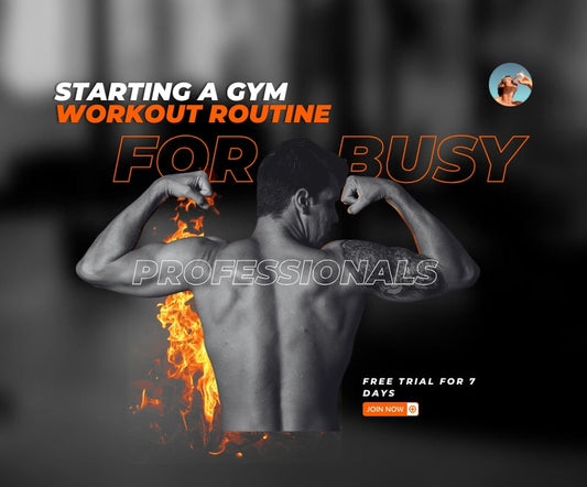 Starting a Gym Workout Routine for Busy Professionals