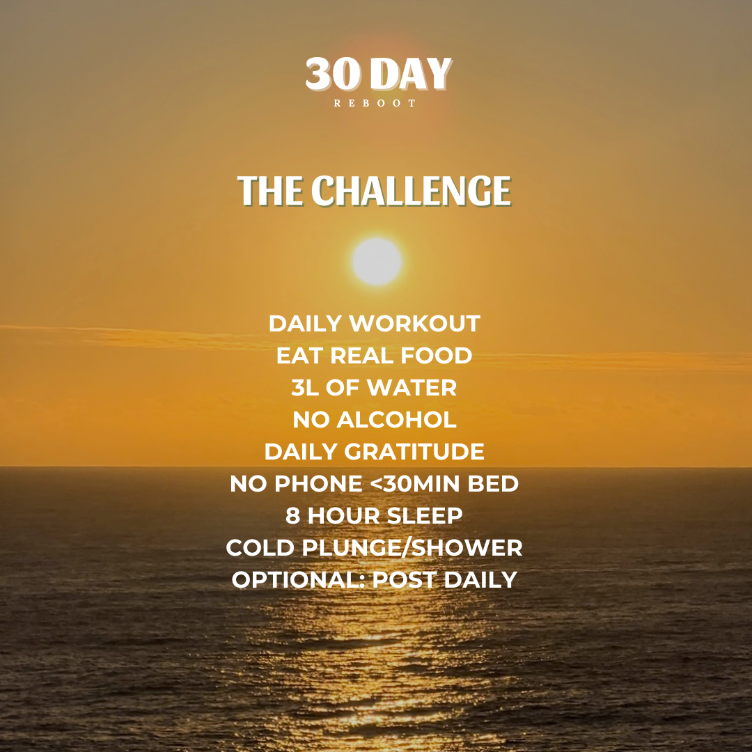 30 Day Reboot Challenge